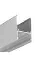 1m aluprofil COMBO30-01 ACDE-9 - Anodiseret, påbygning, LED skinne