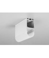 1m aluprofil COMBO30-01 ACDE-9 - Hvid lakeret, påbygning, LED skinne