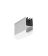 2m aluprofil COMBO30-01 ACDE-9 - Anodiseret, påbygning, LED skinne