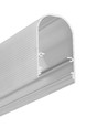 2m aluprofil NAMI23 CD-9 - Ubehandlet aluminium, påbygning, LED skinne