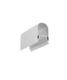 2m aluprofil NAMI23 CD-9 - Ubehandlet aluminium, påbygning, LED skinne
