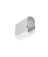 2m aluprofil NAMI23 CD-9 - Ubehandlet aluminium, påbygning, LED skinne