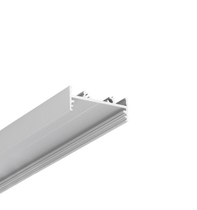 2m aluprofil VARIO30-01 ACDE-9/TY - Anodiseret, påbygning, LED skinne