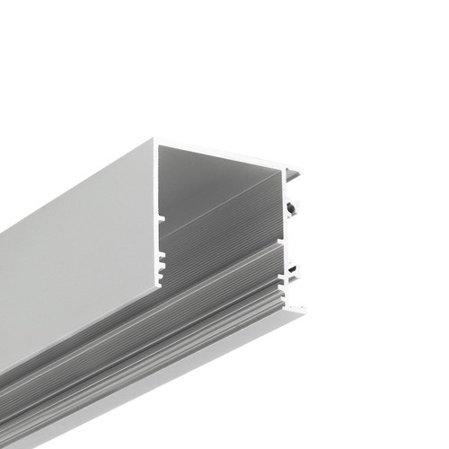 1m aluprofil VARIO30-03 ACDE-9/TY - Anodiseret, påbygning, LED skinne