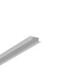 1m aluprofil BEGTIN12 J/S - Ubehandlet aluminium, indbygget, LED skinne