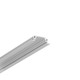 2m aluprofil GROOVE10 BC/UX - Anodiseret, indbygget, LED skinne