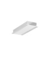 2m aluprofil VARIO30-06 ACDE-9/U9 - Ubehandlet aluminium, indbygget, LED skinne