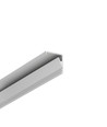 2m aluprofil CABI12 E - Anodiseret, hjørne, LED skinne