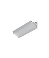 1m aluprofil CORNER12.V2 EF/U - Anodiseret, hjørne, LED skinne