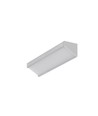 1m aluprofil CORNER12.V2 EF/U - Ubehandlet aluminium, hjørne, LED skinne