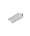 1m aluprofil CORNER14 EE7F/TY - Anodiseret, hjørne, LED skinne