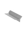 2m aluprofil GLOW12 DOWN A1C - Ubehandlet aluminium, indspartling, LED skinne