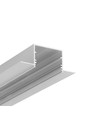 1m aluprofil VARIO30-05 ACDE-9 - Anodiseret, indspartling, LED skinne