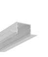 1m aluprofil VARIO30-05 ACDE-9 - Ubehandlet aluminium, indspartling, LED skinne