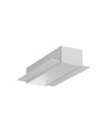 1m aluprofil VARIO30-05 ACDE-9 - Anodiseret, indspartling, LED skinne