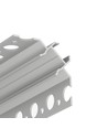 1m aluprofil UNI-TILE12 90DEG C PLUS - Anodiseret, fliseprofil, LED skinne