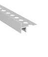 2m aluprofil UP-TILE10 A - Anodiseret, fliseprofil, LED skinne