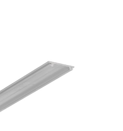 2m aluprofil ARC12 CD/U5 - Ubehandlet aluminium