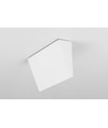 1m aluprofil WALLE12 BCD - Hvid lakeret