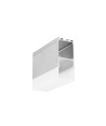 2m tilbehørsprofil COMBO30-02 Q9 - Ubehandlet aluminium