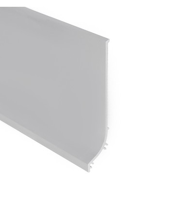 2m afslutningsprofil BASE - Ubehandlet aluminium
