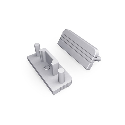 Endestykke SURFACE10 GEN2 - Sølvfarvet