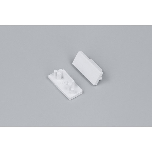 1 stk. Endestykke SURFACE10.V2 - Hvid