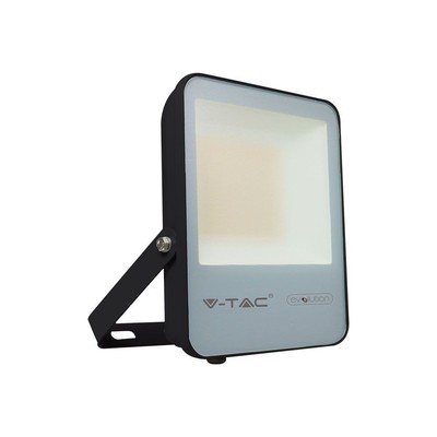 Billede af V-Tac 30W LED projektør - 157LM/W, arbejdslampe, udendørs - Dæmpbar : Ikke dæmpbar, Farve på hus : Sort, Kulør : Kold