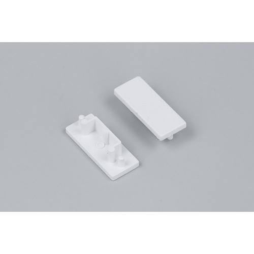 1 stk. Endestykke SURFACE14.V2 - Hvid