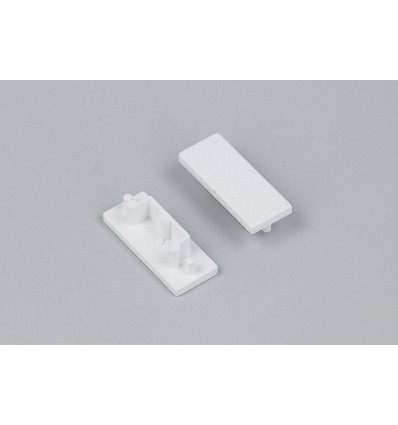 1 stk. Endestykke SURFACE14.V2 - Hvid