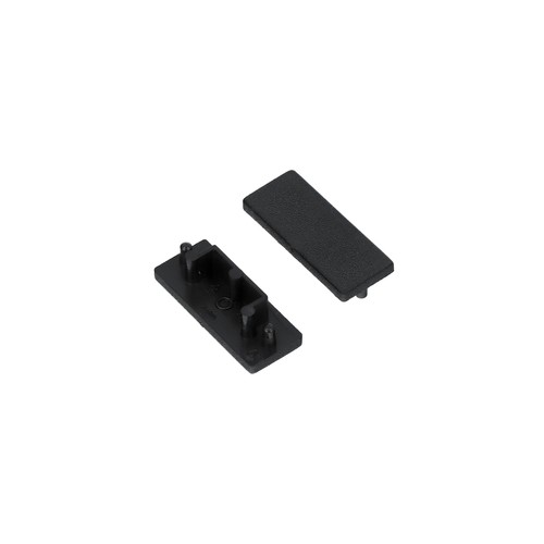 1 stk. Endestykke SURFACE14.V2 - Sort