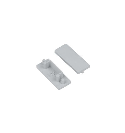 1 stk. Endestykke SURFACE14.V2 - Grå