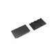 1 stk. Endestykke LINEA20-E7 - Sort