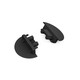 Endestykke GROOVE10 GEN2 - Med hul, sort