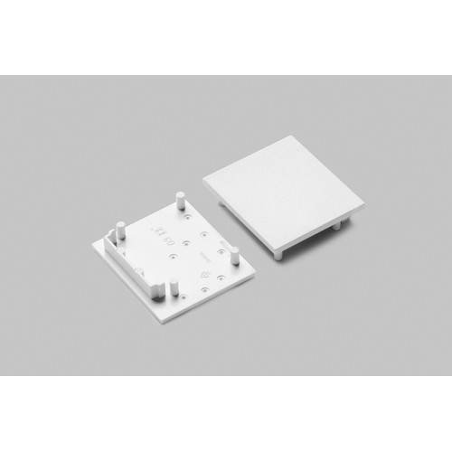 1 stk. Endestykke VARIO30-03 - Hvid