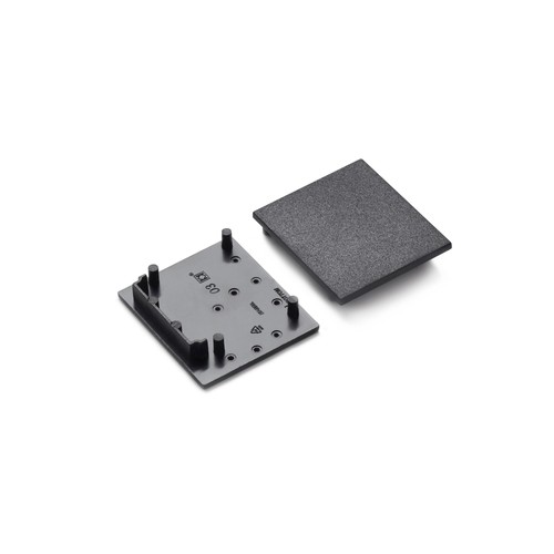 1 stk. Endestykke VARIO30-03 - Sort