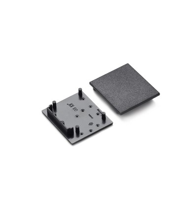 1 stk. Endestykke VARIO30-03 - Sort