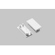 1 stk. Endestykke VARIO30-04 - Hvid