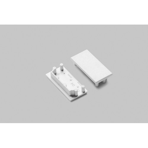 1 stk. Endestykke VARIO30-04 - Hvid