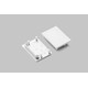 1 stk. Endestykke VARIO30-05 - Hvid