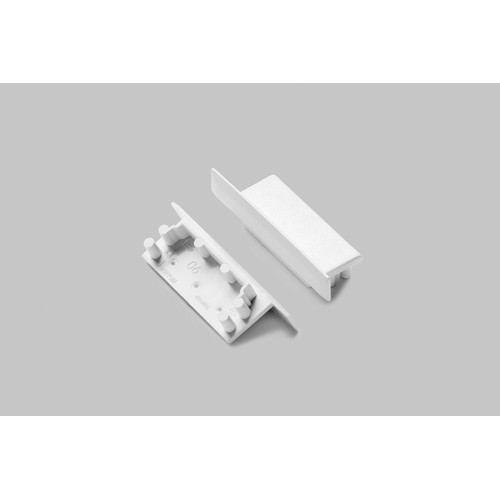 1 stk. Endestykke VARIO30-06 - Hvid