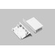 1 stk. Endestykke VARIO30-07 - Hvid