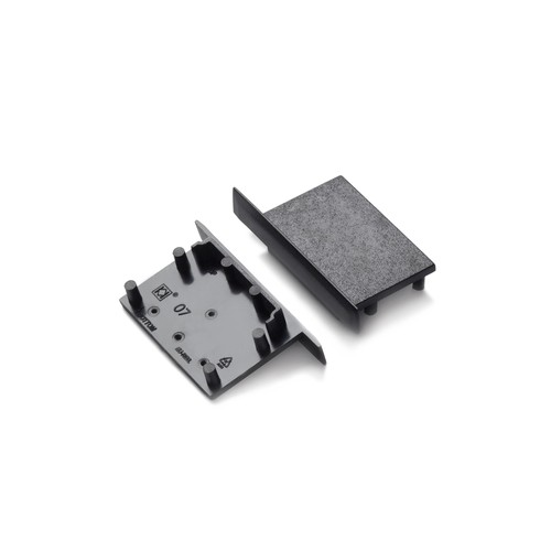 1 stk. Endestykke VARIO30-07 - Sort