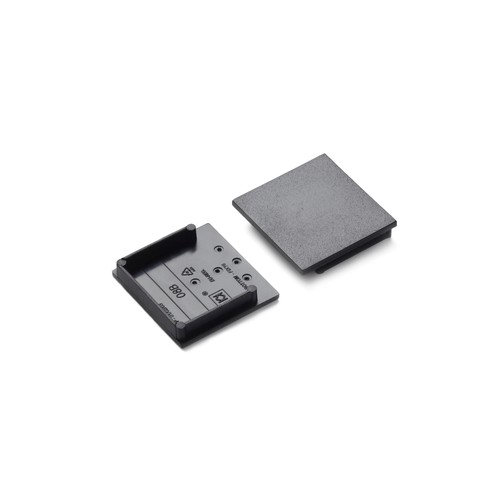 1 stk. Endestykke VARIO30-08B - Sort
