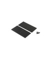 1 stk. Endestykke VARIO30-19-E9 - Metal, sort