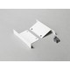 1 stk. Endestykke PHIL RECESSED - Metal, hvid