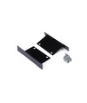 1 stk. Endestykke PHIL RECESSED - Metal, sort