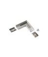Profilsamler UNI12 90DEG - Anodiseret