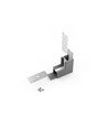Profilsamler LINEA20 270DEG - op / ned, anodiseret
