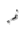 Profilsamler LINEA-IN20 90DEG - op / ned, anodiseret